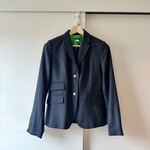 J. Crew Navy Blazer with Gold Buttons